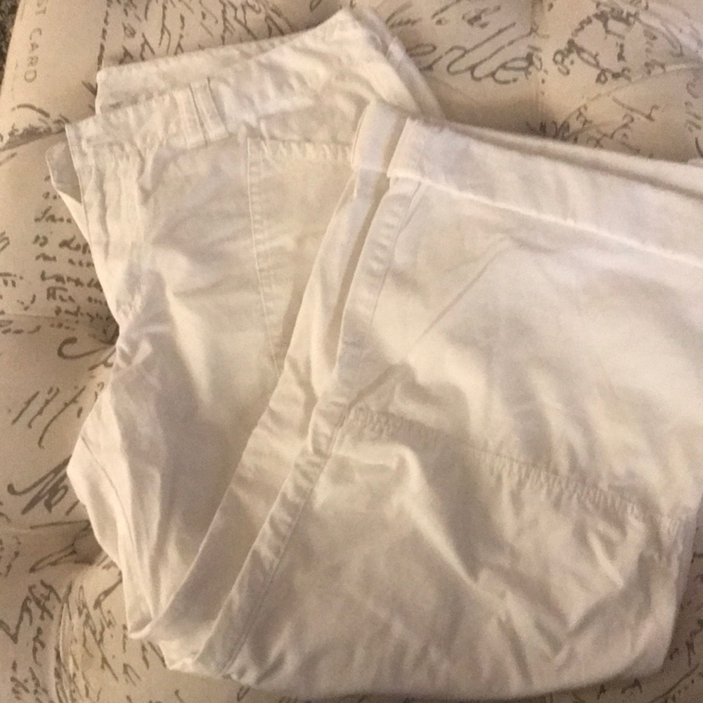 J crew white pants